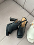 Ladies Peep Toe Buckle Strap Platform Sandals